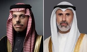 وزيرا خارجية السعودية والكويت يبحثان هاتفيا التطورات في المنطقة