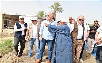 وزير الري يتفقد مشروعات الري بالأقصر وقنا لتعزيز التحول للزراعة الذكية