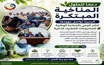  البحيرة تواصل جهودها لنشر الوعي بالمبادرة الوطنية للمشروعات الخضراء الذكية