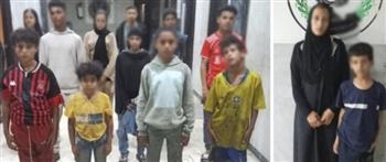 ضبط 10 متهمين لاستغلال 12 طفلًا في أعمال التسول وبيع السلع بالقاهرة