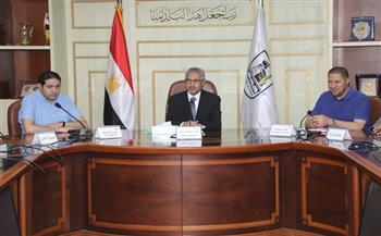 محافظ بني سويف يناقش خطة استعدات المحافظة لاستقبال عيد الأضحى المبارك