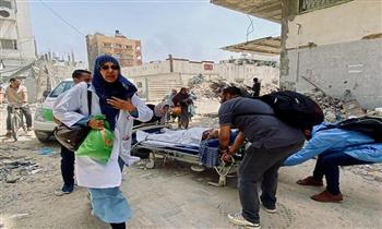 إصابة عدد من الفلسطينيين بنيران مسيرة إسرائيلية جنوب مدينة غزة