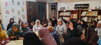 دور الأسرة في رعاية الأبناء بمحاضرة ببيت ثقافة دماريس بالمنيا
