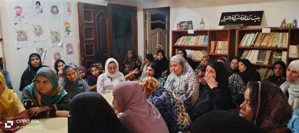 دور الأسرة في رعاية الأبناء بمحاضرة ببيت ثقافة دماريس بالمنيا 