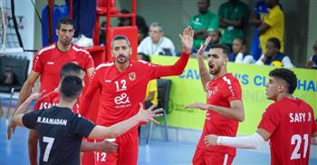 رجال طائرة الأهلي يواجه البوليس الرواندي في نهائي بطولة إفريقيا للأندية
