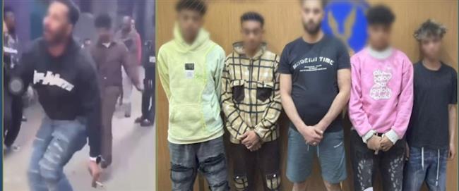 ضبط 5 أشخاص بالجيزة لتلويحهم بأسلحة بيضاء وتصوير فيديو ونشره على السوشيال ميديا