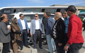 محافظ بورسعيد يتابع معدلات أعمال الرصف ورفع كفاءة عدد من الطرق بالمنطقة الصناعية جنوب 