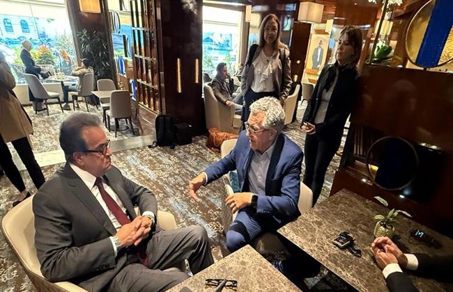  وزير الصحة يبحث مع نظيره البرازيلي التعاون في نظم الرعاية الصحية