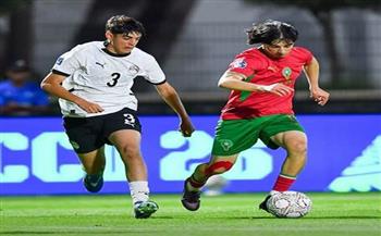 أمم أفريقيا للناشئين.. منتخب مصر يتأخر أمام المغرب بثنائية في الشوط الأول