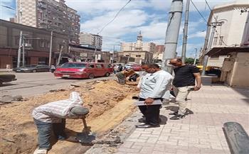 محافظ الإسكندرية يوجه برفع كفاءة الطرق وتحسن خدمات المرافق