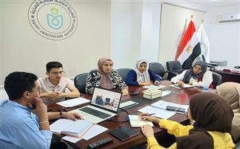 نائب مدير فرع الرعاية الصحية بجنوب سيناء يناقش الملفات الحيوية المرتبطة بجودة الخدمات