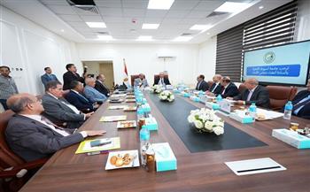 محافظ أسيوط يشهد اجتماع مجلس أمناء جامعة أسيوط الأهلية 
