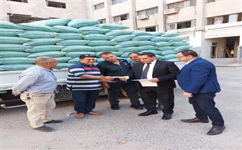 محافظة الجيزة تضبط 11 طن دقيق بلدي مدعم بالوراق قبل تهريبها للسوق السوداء