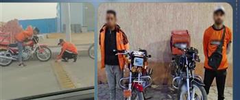 ضبط قائدي دراجتين ناريتين أتلفا مطبًا صناعيًا للسير عكس الاتجاه بحدائق أكتوبر