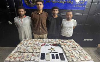 ضبط 4 أشخاص بالقاهرة لقيامهم بالنصب على المواطنين والاستيلاء على أموالهم
