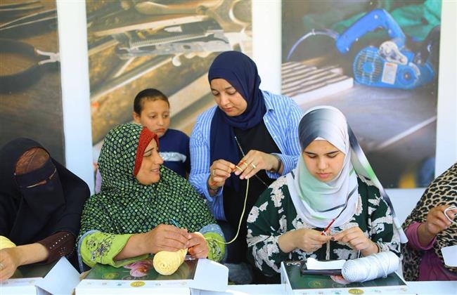مؤسسة صناع الخير عضو التحالف الوطني تنفذ أنشطة مبادرة «تمكين» بقرية الصفاصيف في البحيرة