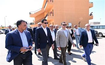 وزير الشباب والرياضة ونائب محافظ بورسعيد يتفقدان المدينة الشبابية لمتابعة مستوى الخدمات المقدمة