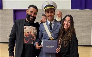 أحمد سعد يحتفل بتخرج نجله أحمد جونيور وسط أجواء عائلية مميزة