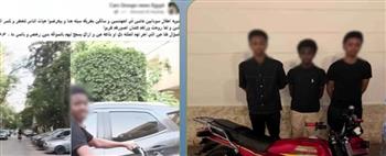 ضبط 3 أشخاص لقيادتهم دراجة نارية برعونة وتعريض حياة المواطنين للخطر بالجيزة