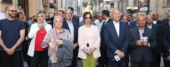 وزيرة الثقافة تشهد انطلاق فعاليات مبادرة" شارع الفن" 