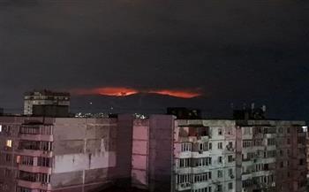 هجوم أوكراني يتسبب في اندلاع حريق بمحطة نفط روسية في نوفوروسيسك