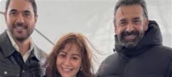 منة شلبي تشارك صورًا من كواليس "سفن دوجز"