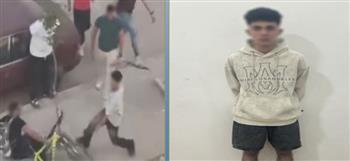 ضبط طالب اعتدى بسلاح أبيض على عامل توصيل أثناء فض مشاجرة بالإسماعيلية