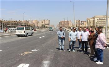افتتاح كوبري وطريق بنها الزراعي السريع للقضاء على التكدسات المرورية
