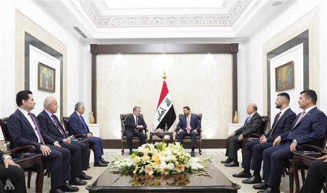 رئيس الوزراء العراقي: نحرص على التعاون مع إقليم كردستان لحل القضايا الفنية   
