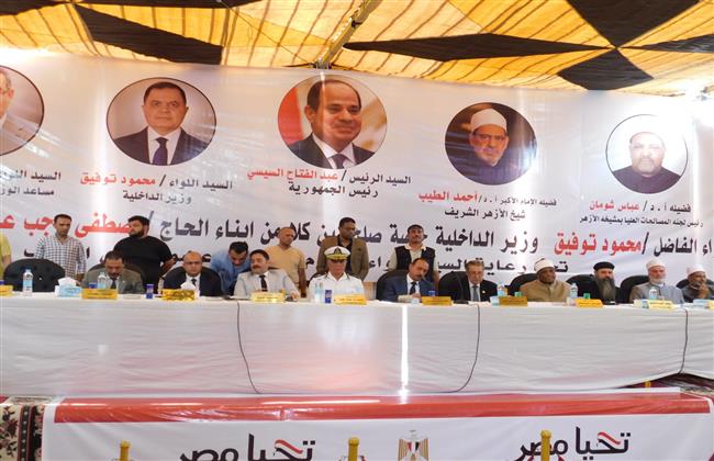 عباس شومان يشارك في انها خصومة ثأرية بسوهاج ويؤكد: إصلاح ذات البين من أعظم القربات   