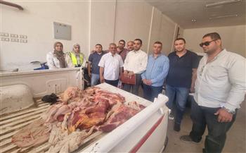 تموين سوهاج يضبط 106 كيلو لحوم غير صالحة للإستهلاك الآدمى في طهطا
