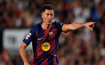 ليفاندوفسكي يودع برشلونة بهدف في الخسارة أمام فالنسيا