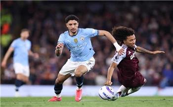 موعد مباراة مانشستر سيتي وأستون فيلا اليوم في الدوري الإنجليزي