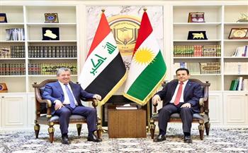 الأعرجي وبارزاني يؤكدان ضرورة التعاون المستمر لتعزيز وحدة العراق
