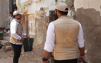"بيت الزكاة والصدقات" ينتهي من توزيع لحوم الصدقات على 10 آلاف أُسْرَة مستحِقة بمحافظات القنال
