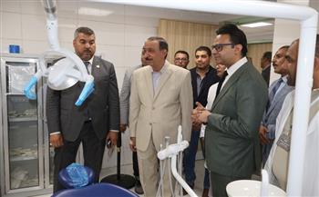 محافظ سوهاج يتابع ميدانيًا الخدمات الطبية بمستشفى دار السلام المركزي