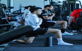المنتخب الوطني يخوض تدريباً في "الجيم" استعداداً للمواجهة الودية أمام روسيا