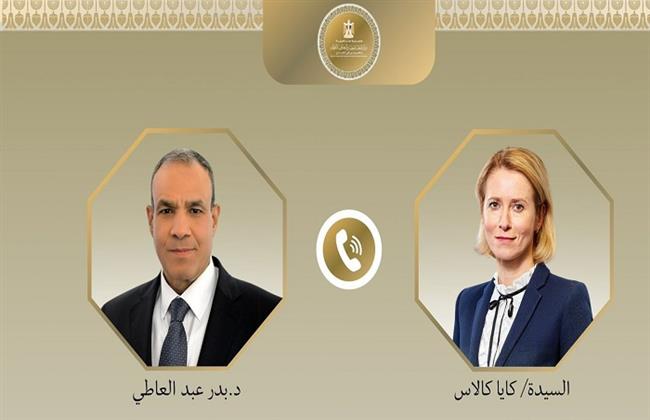 وزير الخارجية يبحث مع الممثلة العليا للشئون الخارجية والسياسة الأمنية للاتحاد الأوروبي التطورات الإقليمية
