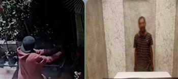 سقوط عاطل سرق كابلات كهربائية من مدخل عقار بمدينة نصر