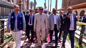 محافظ سوهاج يتفقد محطة مياه غرب وورش الخدمات ومقر الأزمات والطوارئ المطور