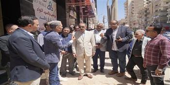 محافظ سوهاج يتفقد محطة مياه سوهاج غرب وورش الخدمات ومواقع الاستثمار 