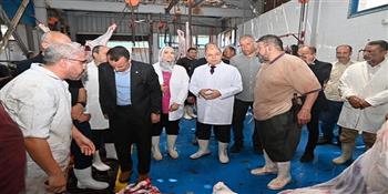 محافظ الغربية يتفقد مجزر شبشير الحصة ويعلن الذبح المجاني للمواطنين تحت إشراف بيطري كامل طوال أيام العيد
