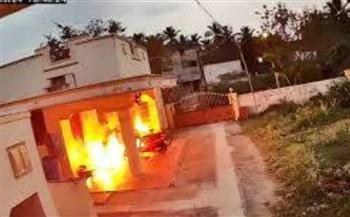 جنون الحب.. هندي يحرق منزل فتاة رفضت الزواج منه