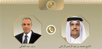 وزير الخارجية ونظيره القطري يتابعان هاتفيًا آخر مستجدات المفاوضات «الأمريكية - الإيرانية»