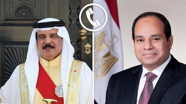 الرئيس السيسي يتلقى اتصالا هاتفيا من ملك البحرين للتهنئة بمناسبة عيد الأضحى المبارك