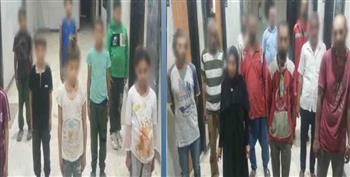 ضبط 10 أشخاص لاستغلالهم الأطفال في التسول وبيع السلع بالقاهرة