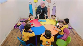المكتبة الثقافية بحي المعادي تنظم أنشطة تثقيفية وترفيهية للأطفال