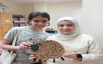 قصر ثقافة الأنفوشي ينظم ورشة تصميم خروف العيد بخامات معاد تدويرها