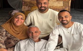 احتفال عائلي لأفشة في أول أيام عيد الأضحى المبارك
