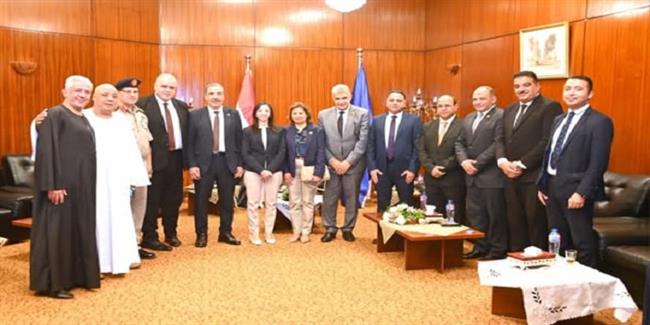 محافظ البحيرة تستقبل وفود المهنئين بعيد الأضحى المبارك.. وتؤكد: وحدة الصف والتلاحم الوطني أساس التنمية